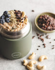 FOOD'IE - Thermos voor Baby’s & Volwassenen - Tropical Green