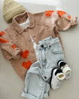 Hearts Cardigan - KIDS