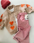 Hearts Cardigan - KIDS