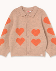 Hearts Cardigan - KIDS