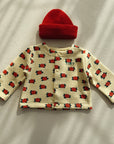 Camelias Pattern Baby jacket