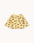 Camelias Pattern Baby jacket