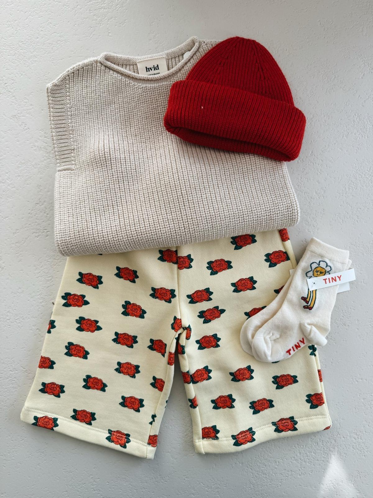 Camelias Pattern Baby pant