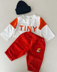 Tiny Color Block Baby tee