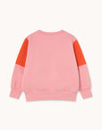 Tiny Color Block Sweatshirt - pink
