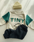Tiny Color Block Sweatshirt - green