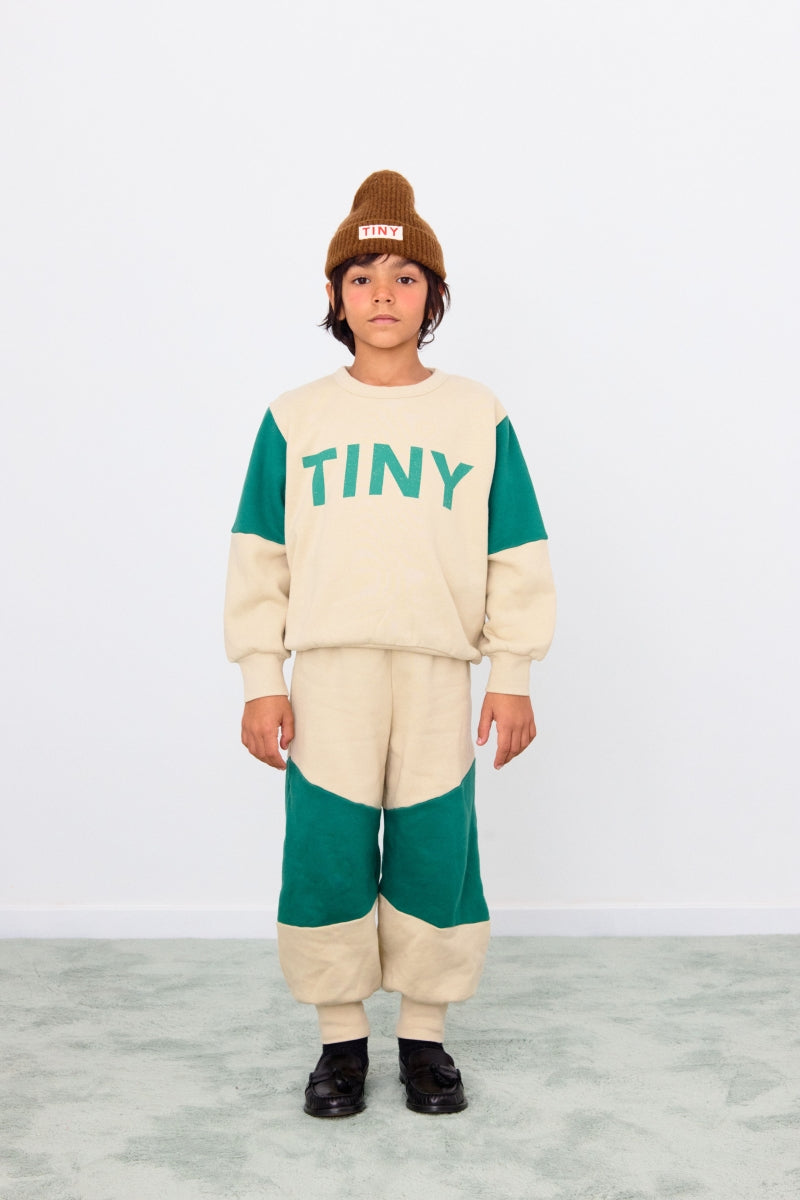 Tiny Color Block Sweatshirt - green