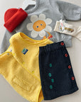 Flower Graphic Sweatshirt - kids