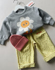 Flower Graphic Sweatshirt - kids