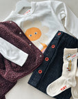 Flower Graphic Sleeve Tee - kids