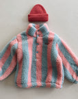 Stripes Sherpa Sweatshirt - Kids