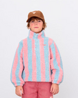 Stripes Sherpa Sweatshirt - Kids