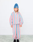 Stripes Sherpa Sweatshirt - Kids
