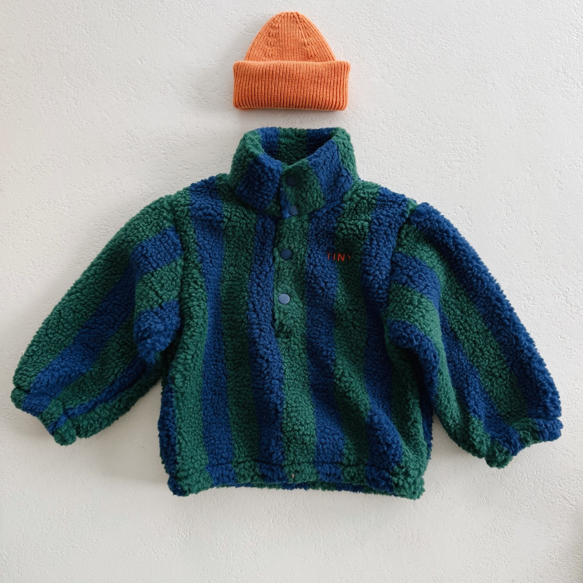 Stripes Sherpa Sweatshirt - Kids