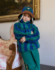 Stripes Sherpa Sweatshirt - Kids