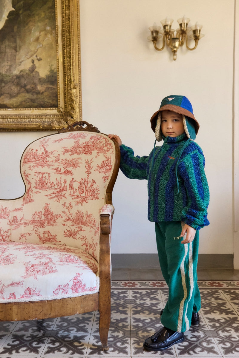 Stripes Sherpa Sweatshirt - Kids
