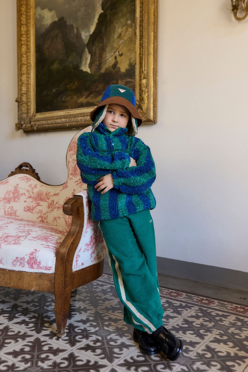 Stripes Sherpa Sweatshirt - Kids