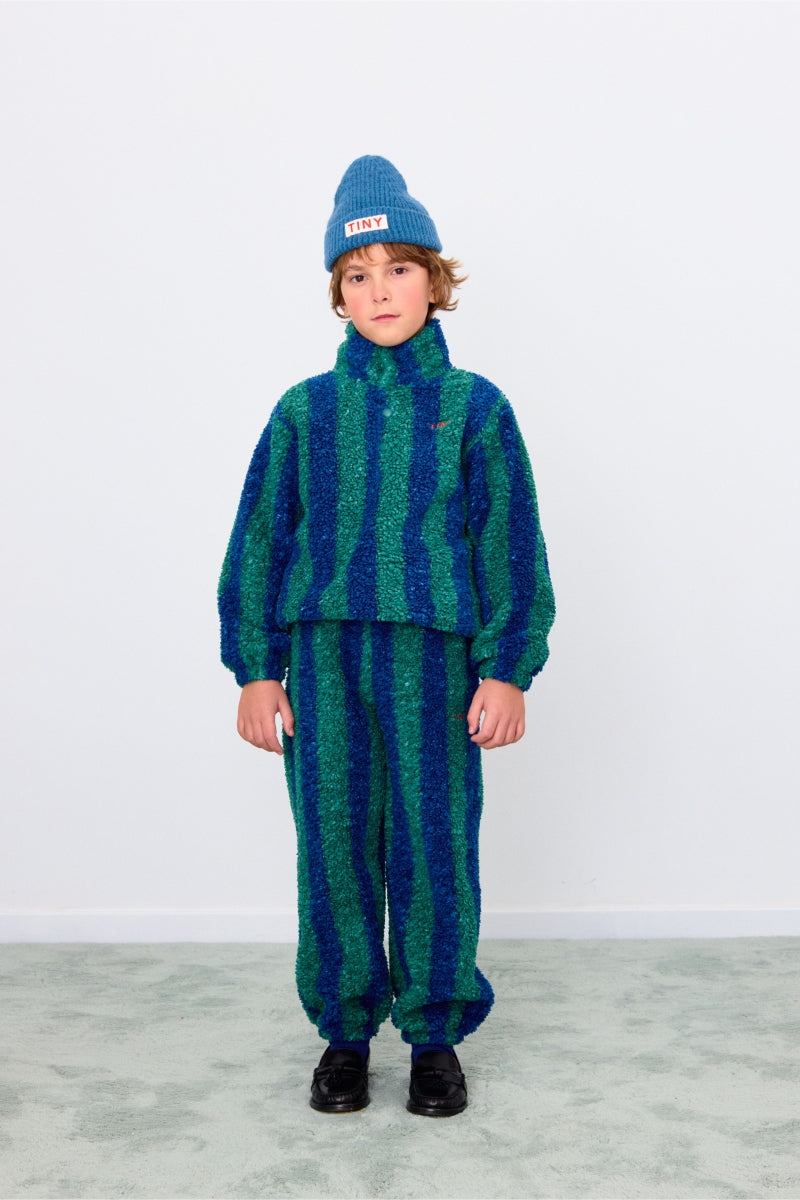 Stripes Sherpa Sweatshirt - Kids
