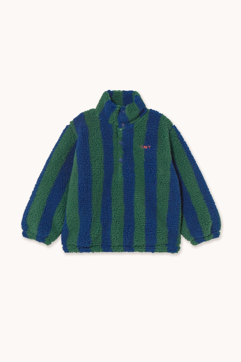 Stripes Sherpa Sweatshirt - Kids