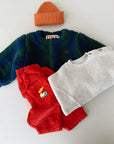 Stripes Baby Sherpa jacket