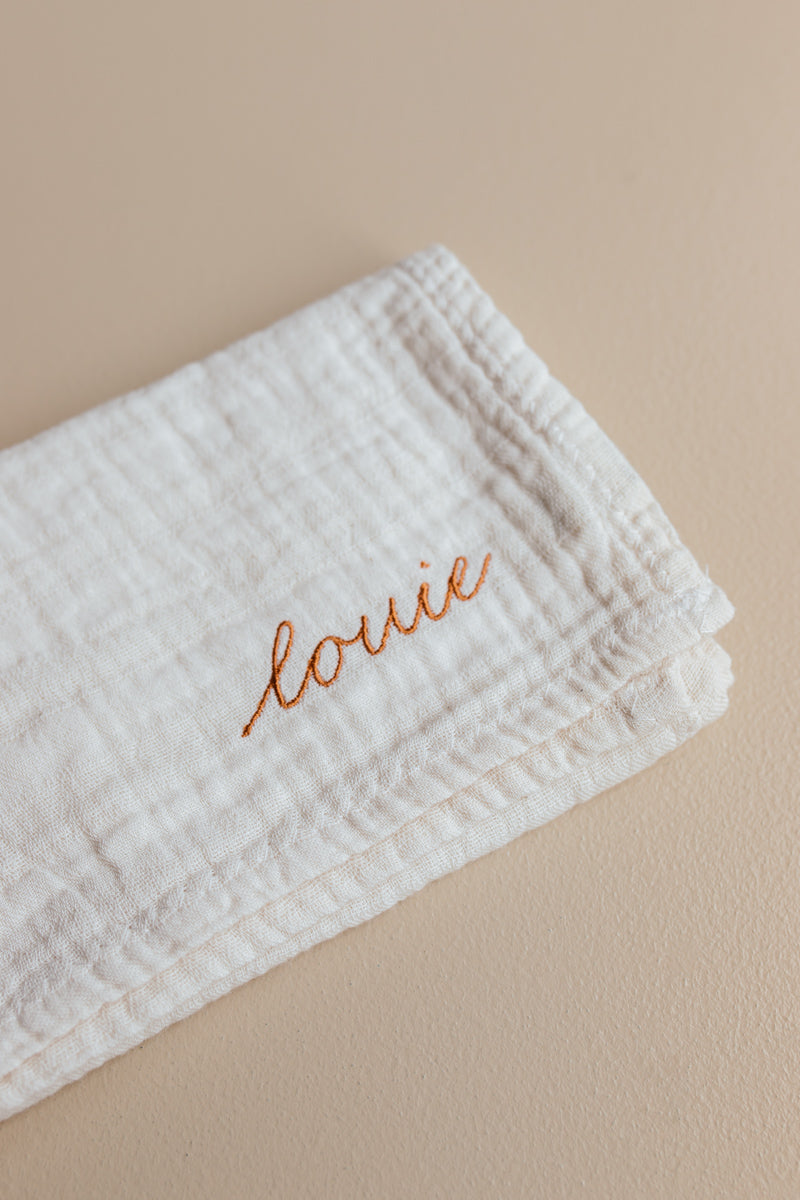 BATH CAPE TERRY MIDI - personaliseerbaar