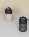 FOOD'IE - Thermos voor Baby’s & Volwassenen - Dark Grey