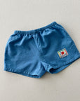 Smiling woven shorts - baby