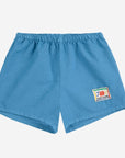 Smiling woven shorts - baby