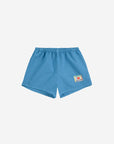 Smiling woven shorts - baby