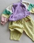 Vichy woven pants