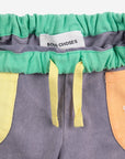Color block woven pants - baby