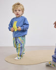 Multicolor Stripes denim pants
