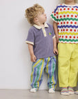 Multicolor Stripes denim pants