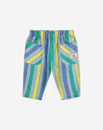 Multicolor Stripes denim pants