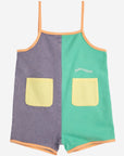 Color block woven playsuit - baby