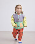 Color block woven jacket - baby