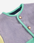 Color block woven jacket - baby
