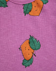 Tangerine all over T-shirt - baby