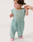 Daisy Mosaic all over woven overall - BABY