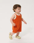 Flying Oranges playsuit - baby