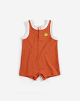 Flying Oranges playsuit - baby