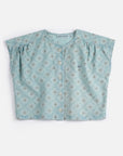Daisy Mosaic all over woven top - KIDS