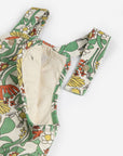 Color Herbalist all over woven dungaree - KIDS