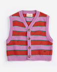 BC Striped knitted vest - KIDS