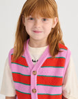 BC Striped knitted vest - KIDS
