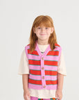 BC Striped knitted vest - KIDS