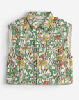 Color Herbalist all over twill vest - KIDS