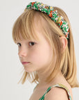 Color Herbalist all over gathered headband - KIDS