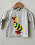 Striped Duck T-shirt - baby