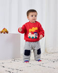 Quilted jogging pants - baby